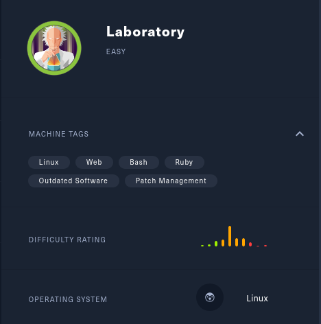 Writeup HTB Laboratory