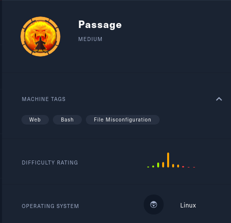 Writeup HTB Passage